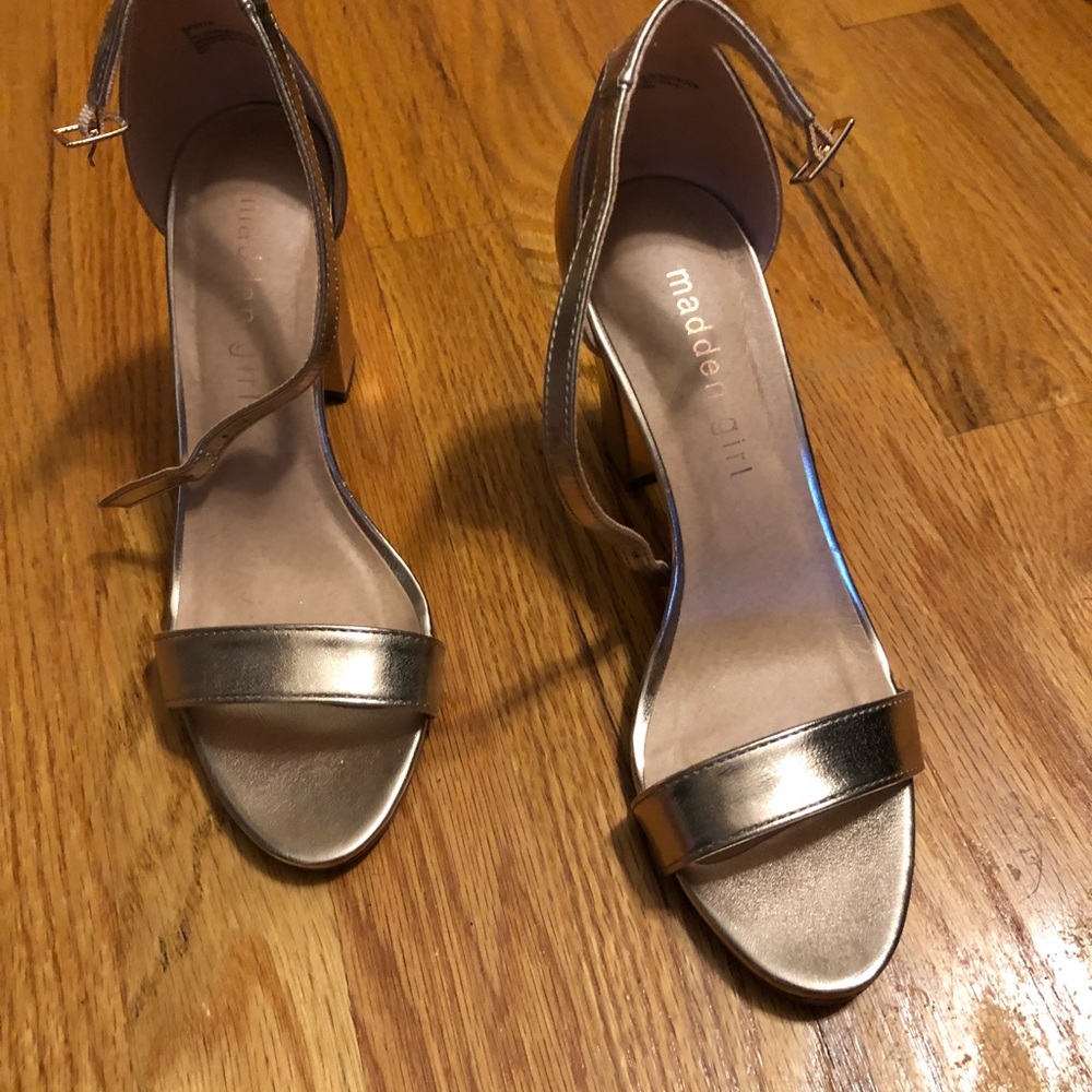 Rose gold heels